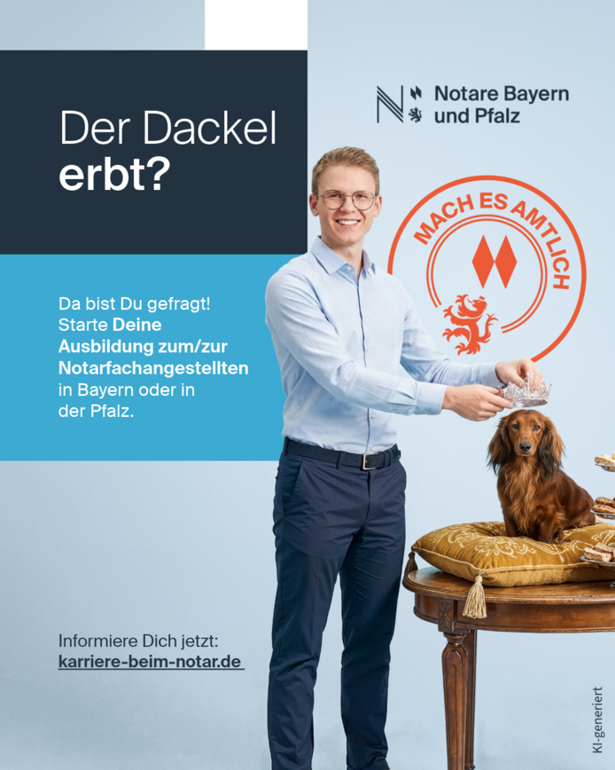 Mach es amtlich - Der Dackel erbt?